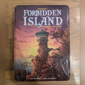Forbidden Island - Cooperative Strategy Survival Board Game, 2-4 Players
